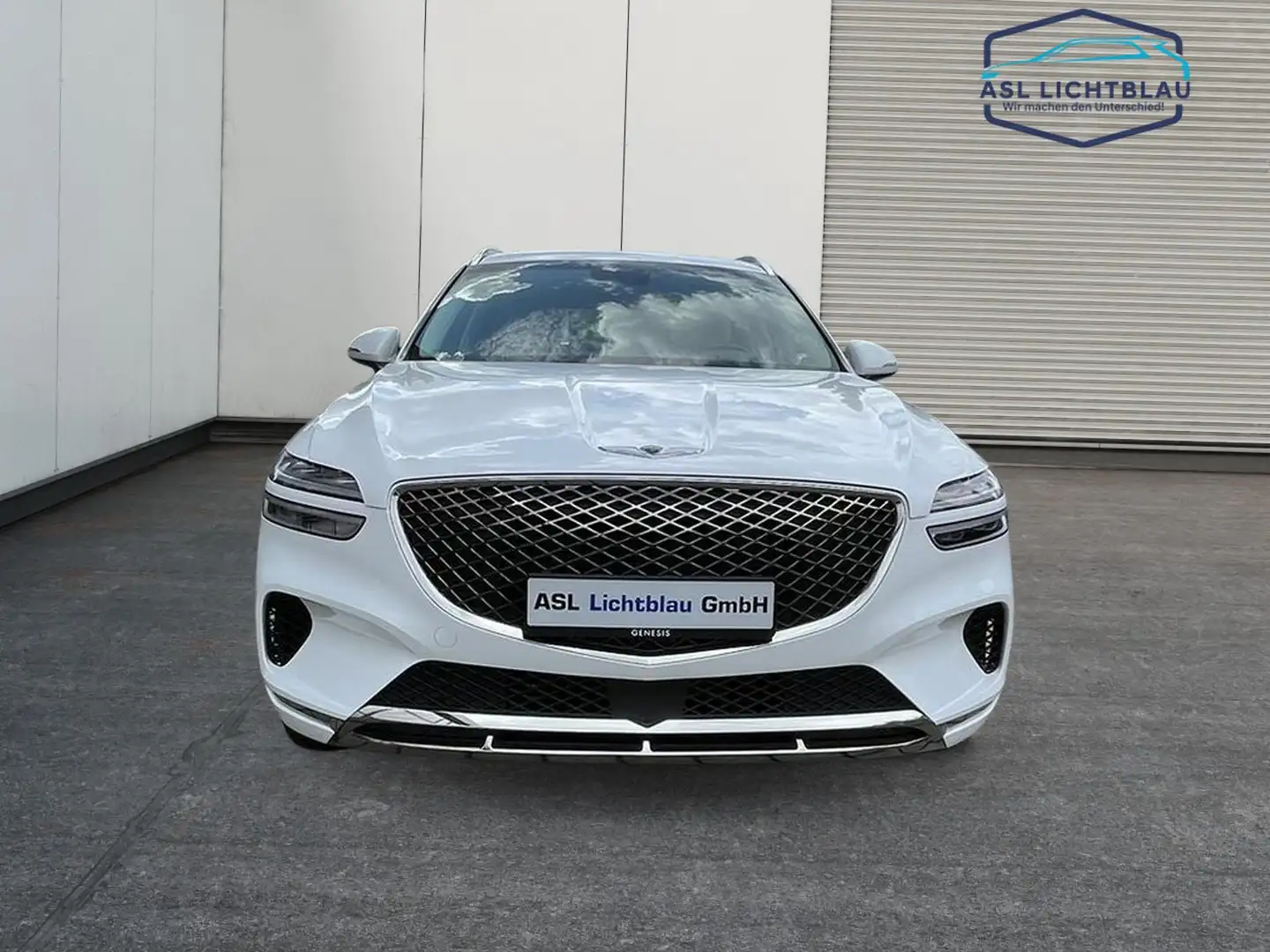 Genesis GV70 2.2 D Premium AWD 21-Zoll-Leichtmetallfelgen & ... Wit - 2