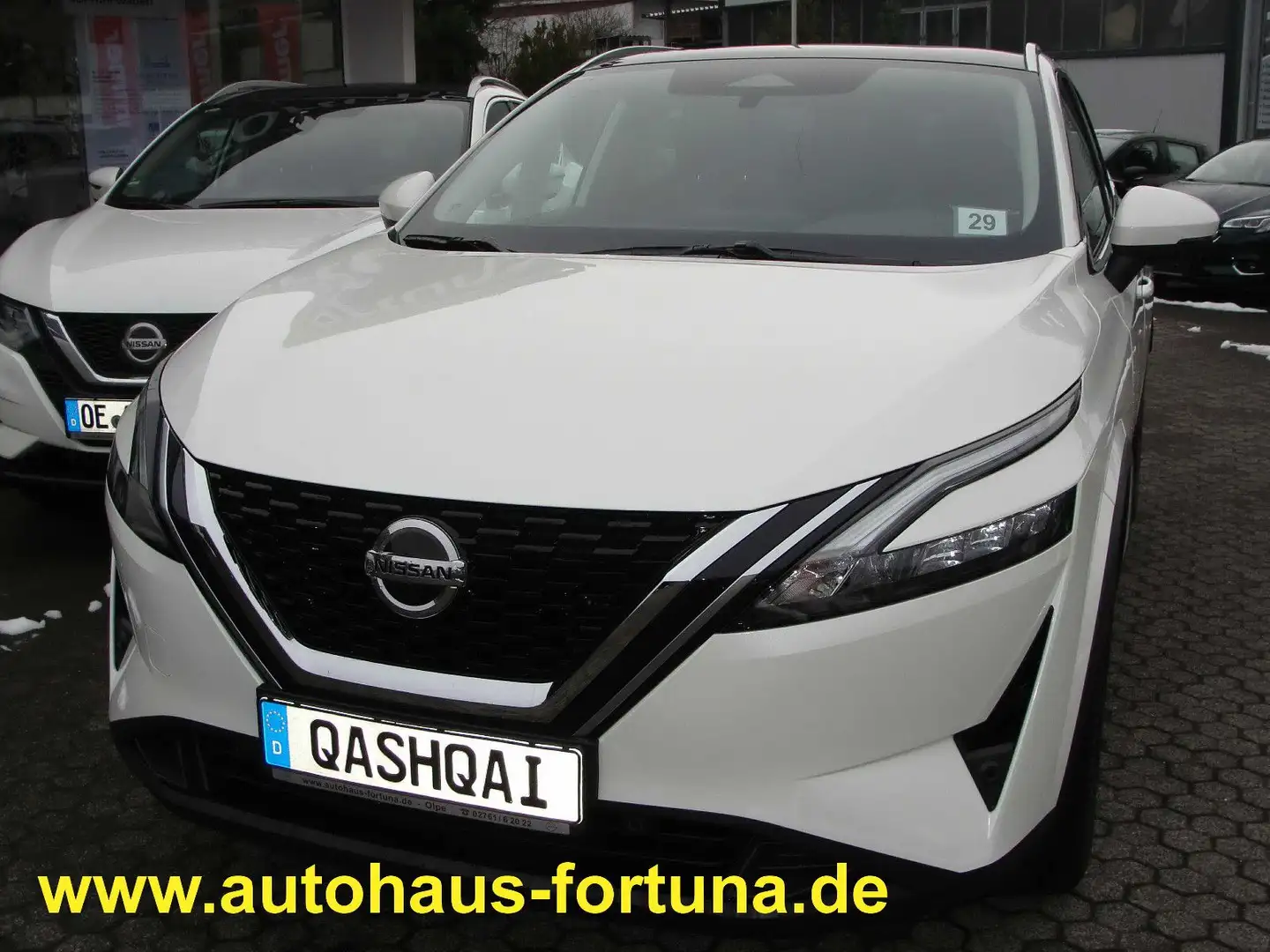 Nissan Qashqai N-Connecta LED Glasdach 360°-Kamera Weiß - 2