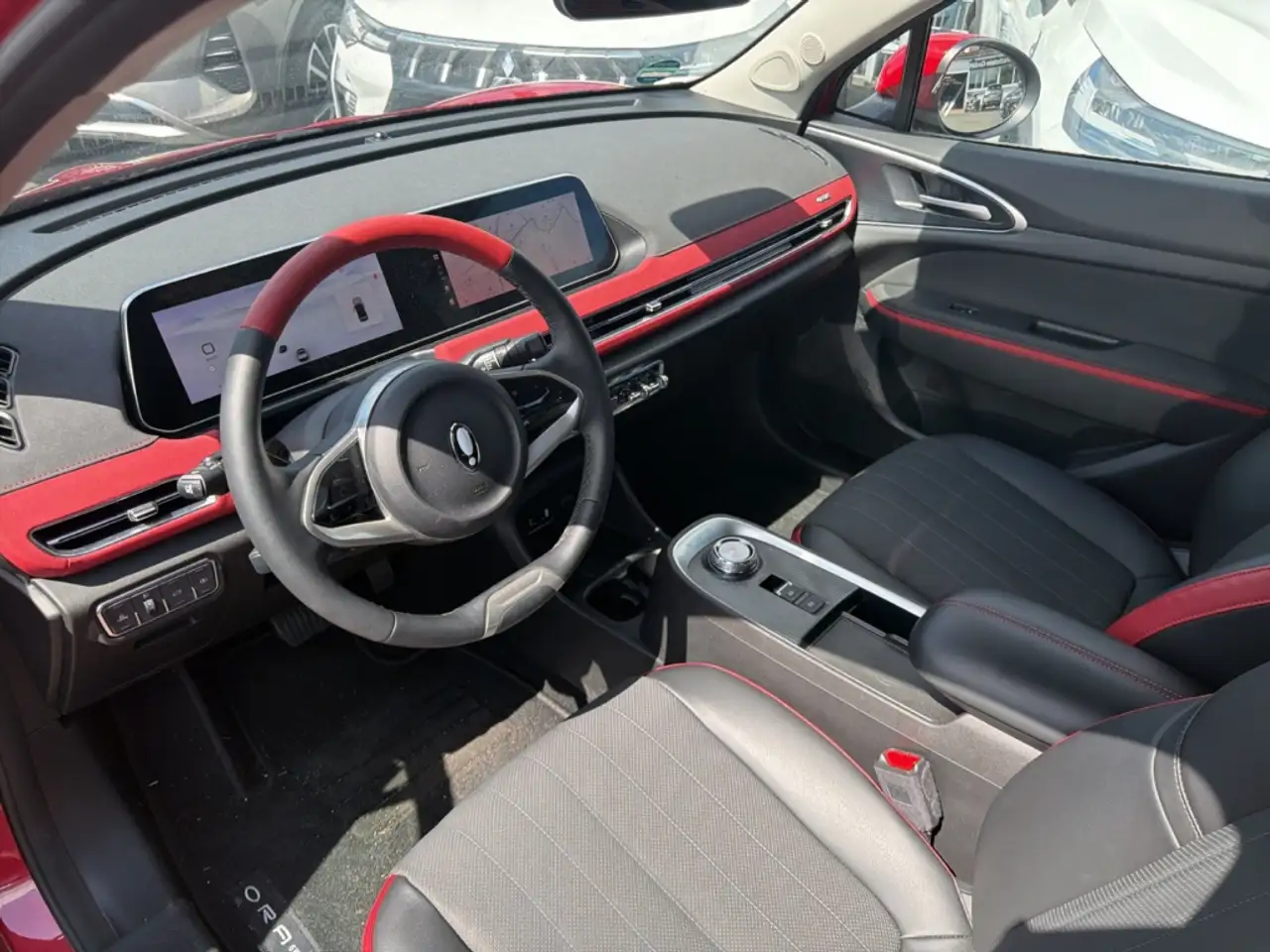 Great Wall Ora 03 GT Mars Rot Sitzklima Panorama-Dach LED, миниатюра 8