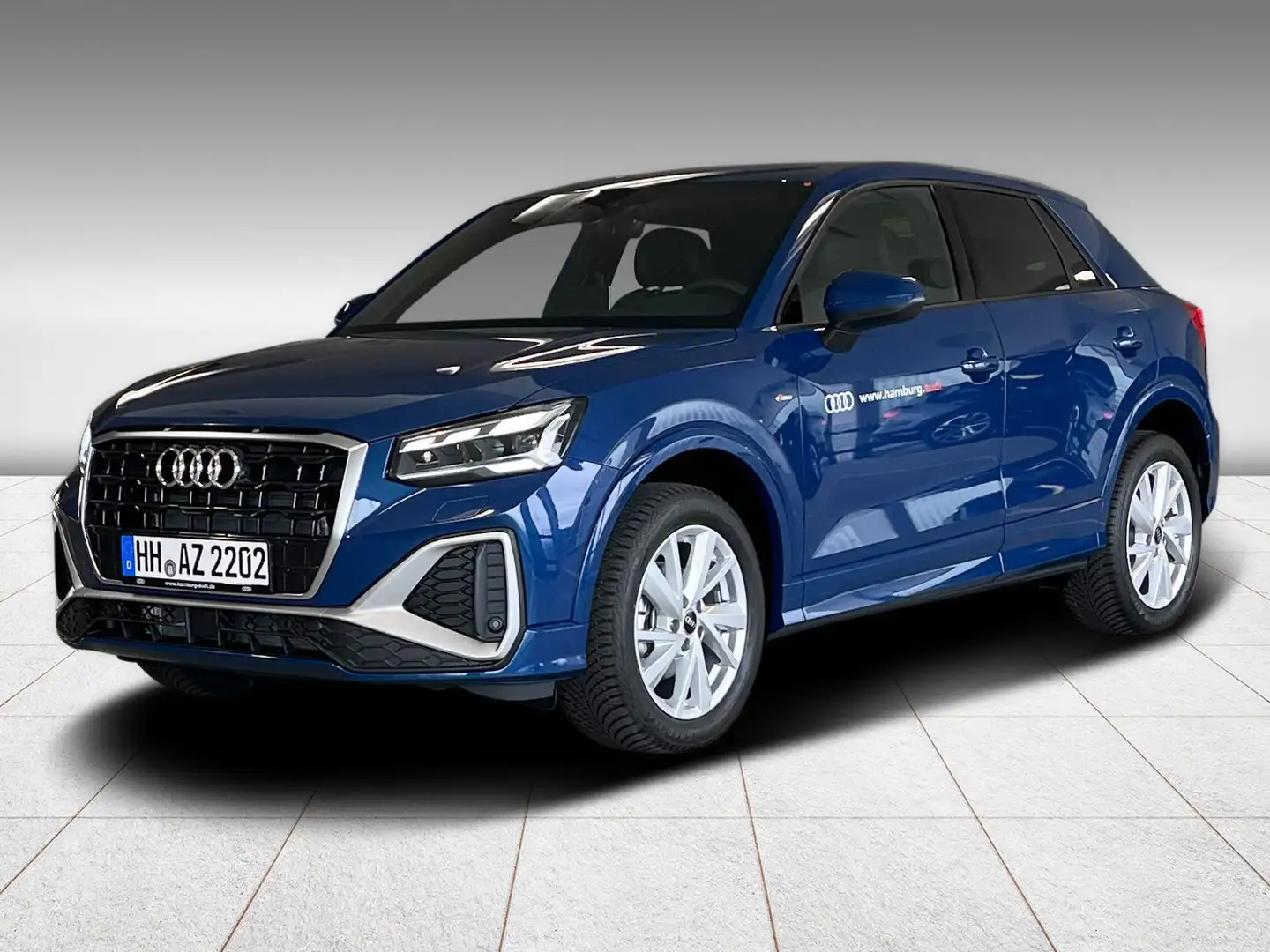 Audi Q2 35 TFSI S tronic 2xS line Matrix Kamera Sound Blau - 2