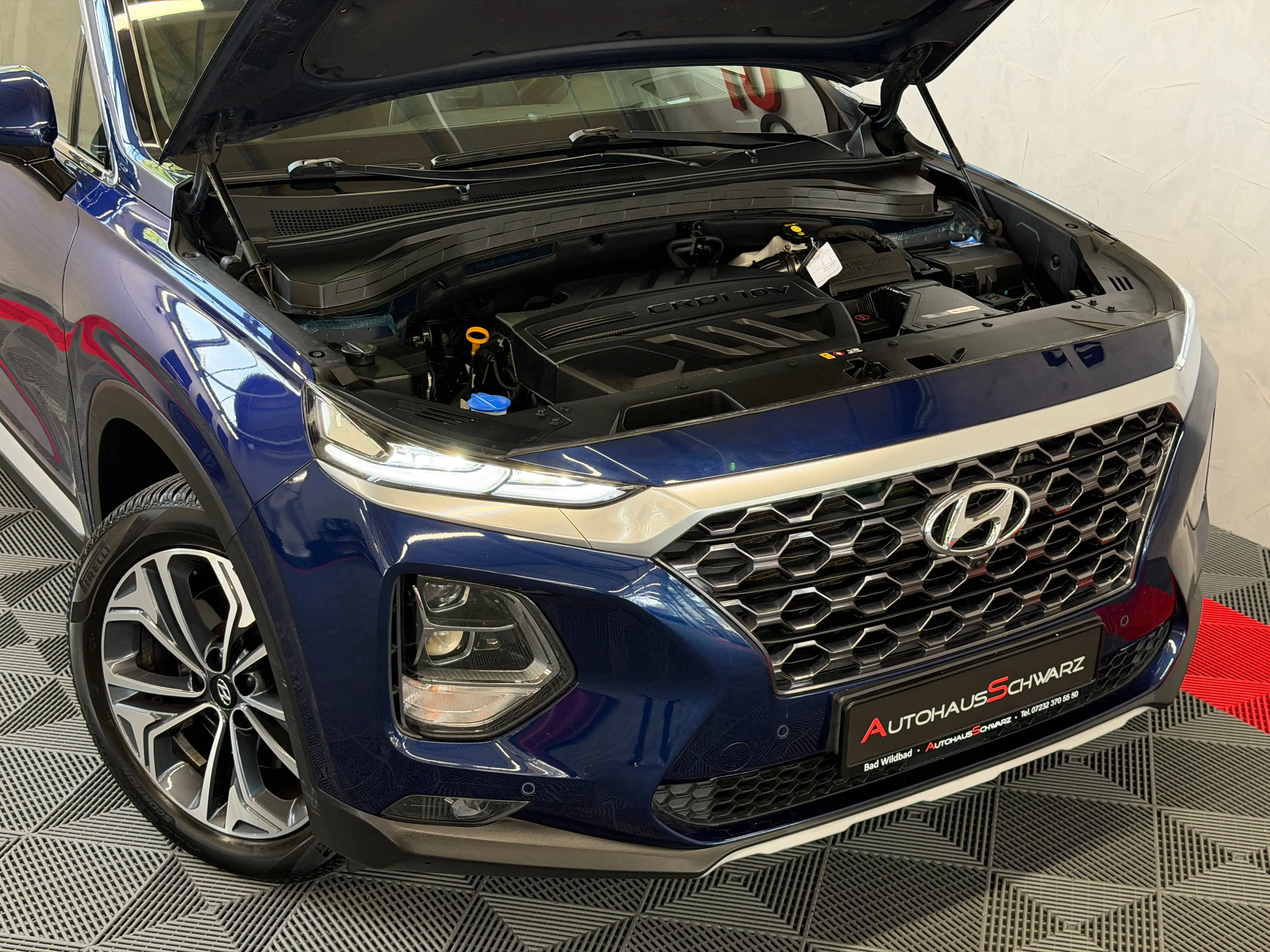 Hyundai SANTA FE Premium 4WD 360 Leder ACC Led HuD FahrAs — photo 9