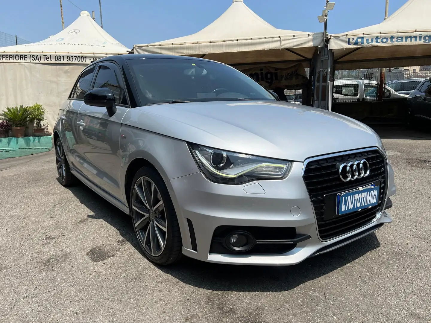Audi A1 A1 SPB 1.6 TDI S tronic S line edition plus Grigio - 1