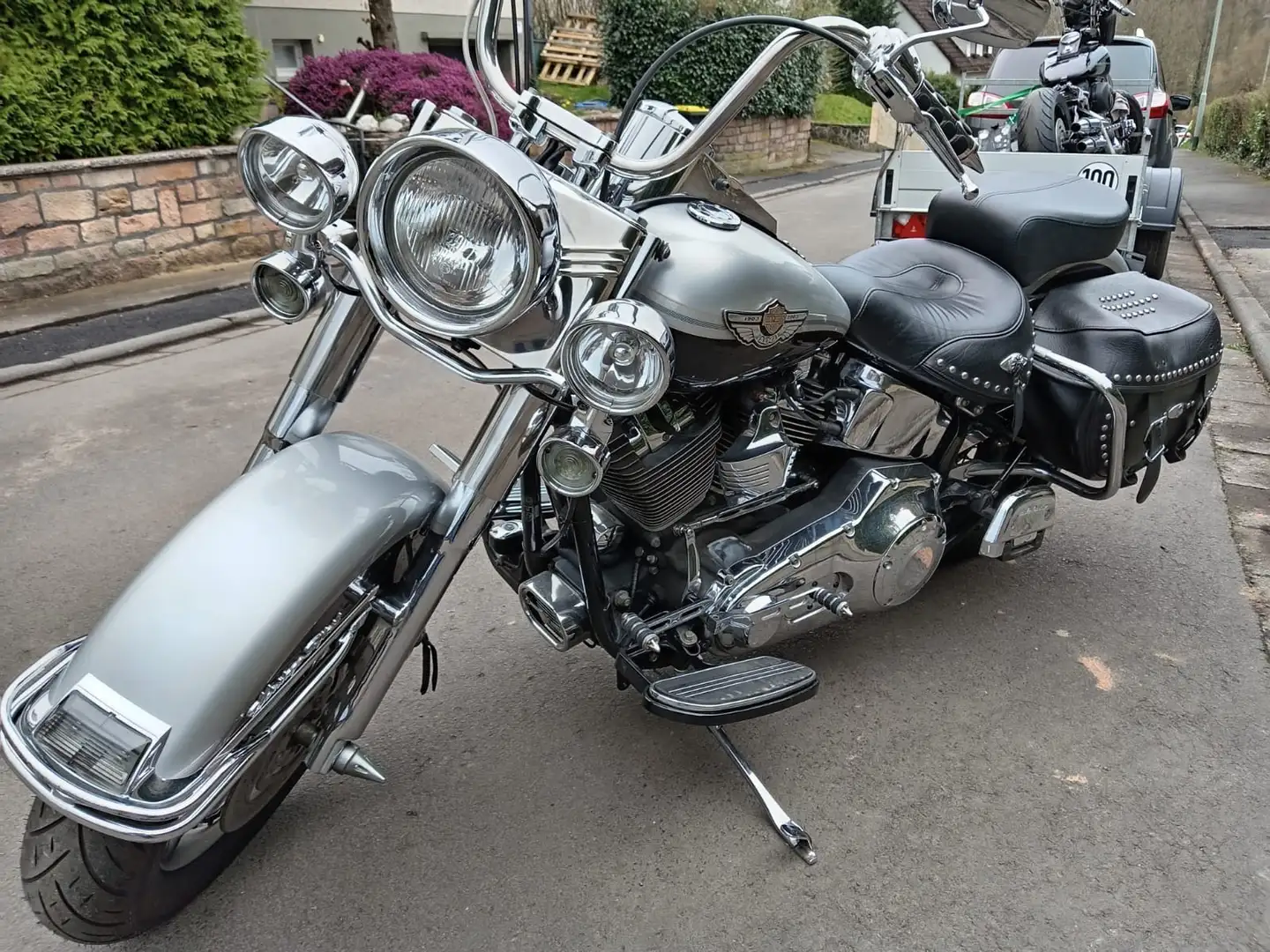 Harley-Davidson Heritage 100 Jahre Silber - 2
