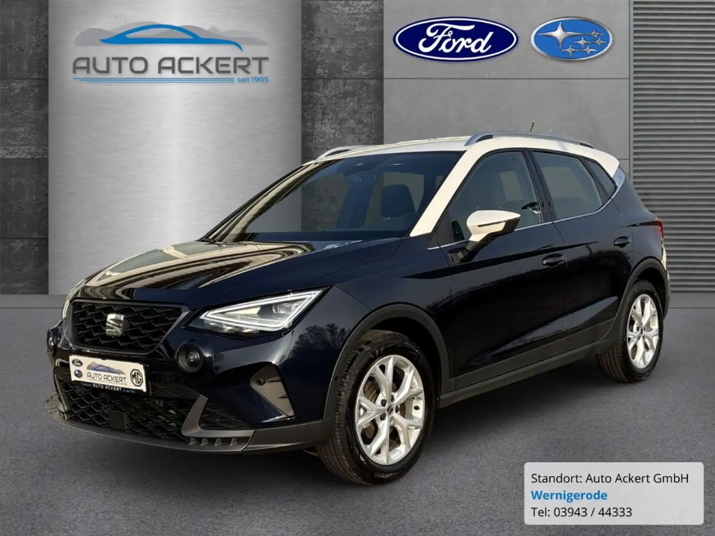 SEAT Arona FR-Line 1.0 TSI EU6d 81 kW 7-Gang DSG Klima Navi Z Blau - 1