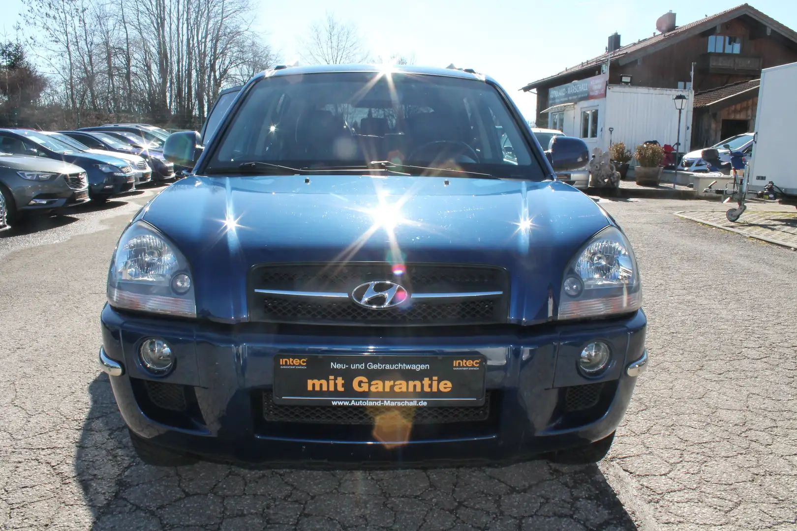 Hyundai TUCSON 2.0 141PS GLS KLIMATR ALU VOLLEDER Blau - 2