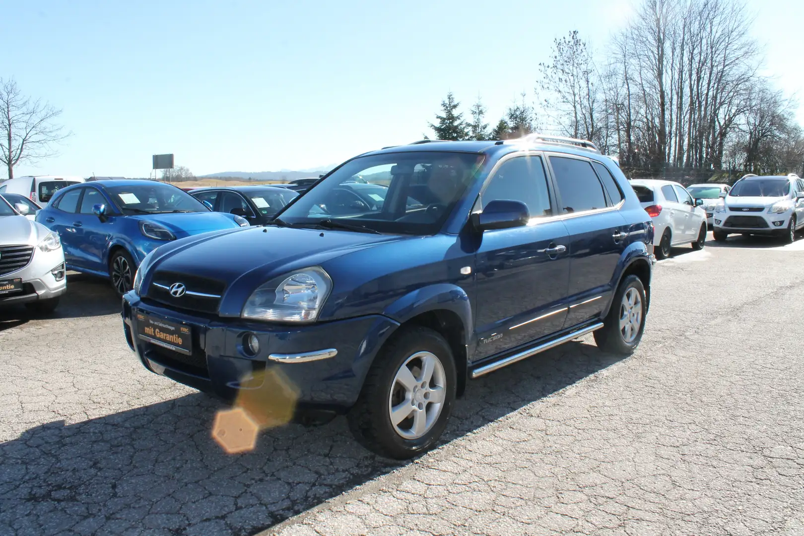 Hyundai TUCSON 2.0 141PS GLS KLIMATR ALU VOLLEDER Blau - 1