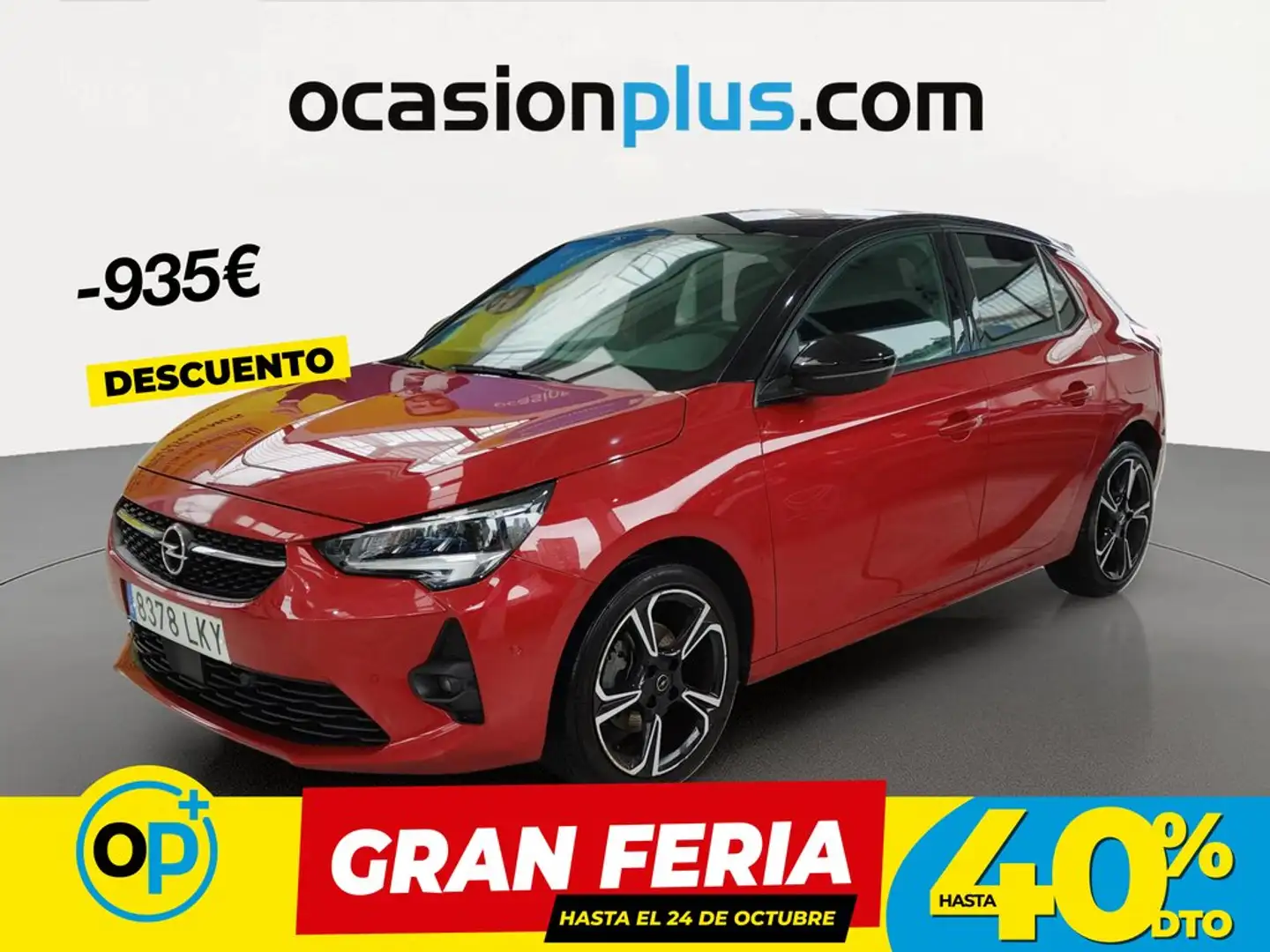 Opel Corsa 1.2T XHL S/S GS-Line 100 Rojo - 1