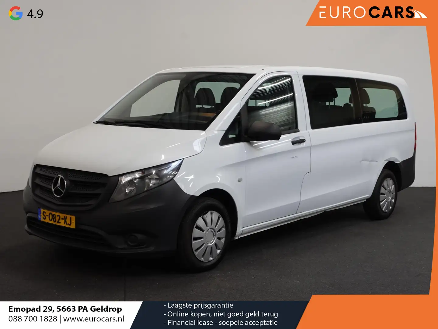 Mercedes-Benz Vito Tourer 111 Base Extra Lang incl. BTW 9-Persoons Ai Blanco - 1