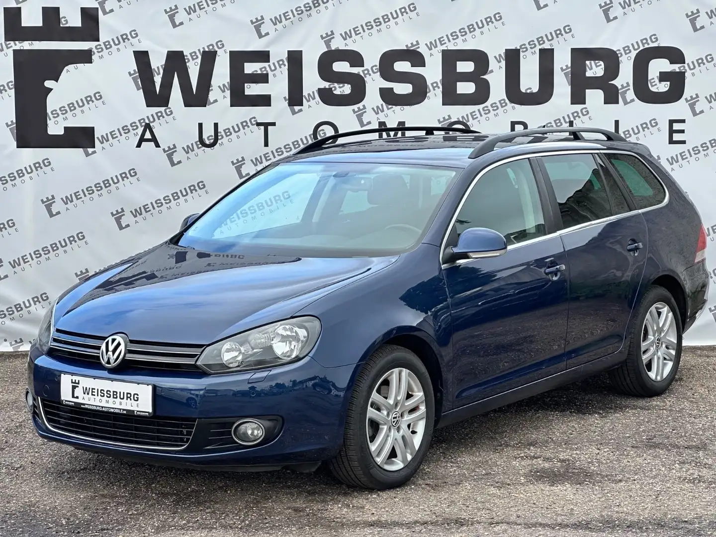 Volkswagen Golf VI 1.6 TDi Variant Comfortlin KLIMA|SHZ|PDC Azul - 1