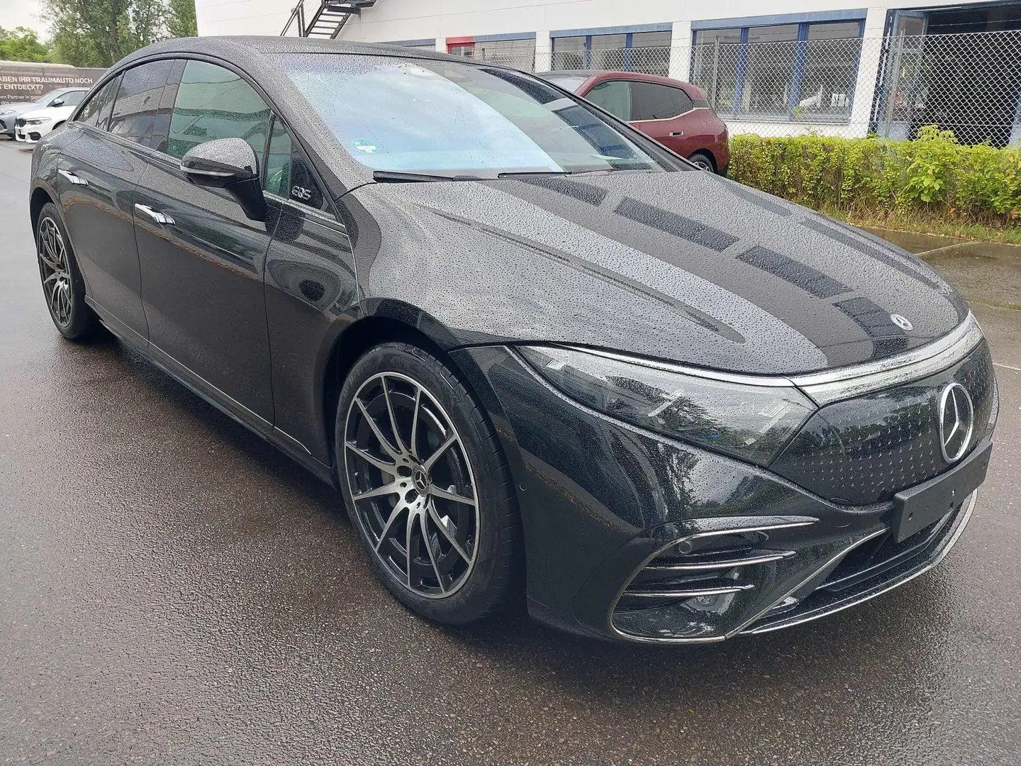 Mercedes-Benz EQS 450+ AMG LINE 21Z/DISTRO+/360°/PANO/HuD/BURM Schwarz - 2