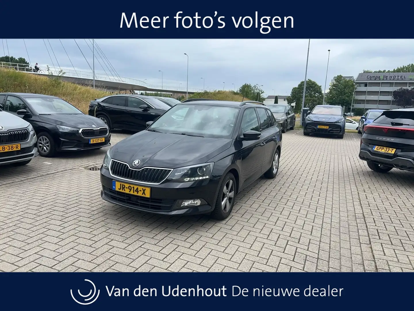 Skoda Fabia Combi 1.2 TSI 90pk JOY / Airco / Cruise Control / Zwart - 1