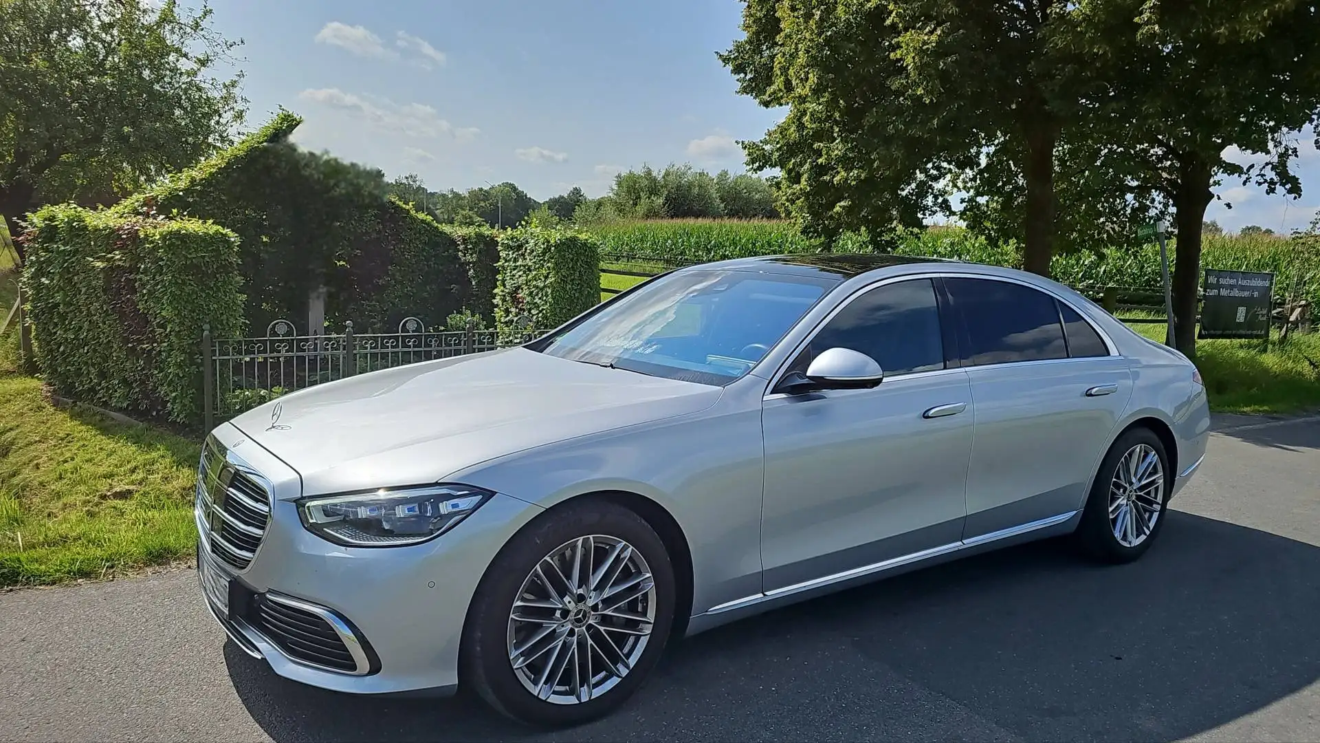 벤츠 Mercedes-Benz S-Class S 400 2022 은색 사진 1
