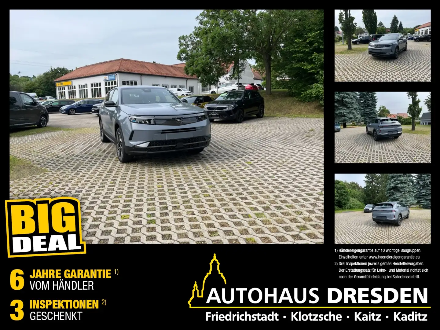 Opel Grandland 1.2 ALLWETTERREIFEN, DAB, KLIMA Gris - 1