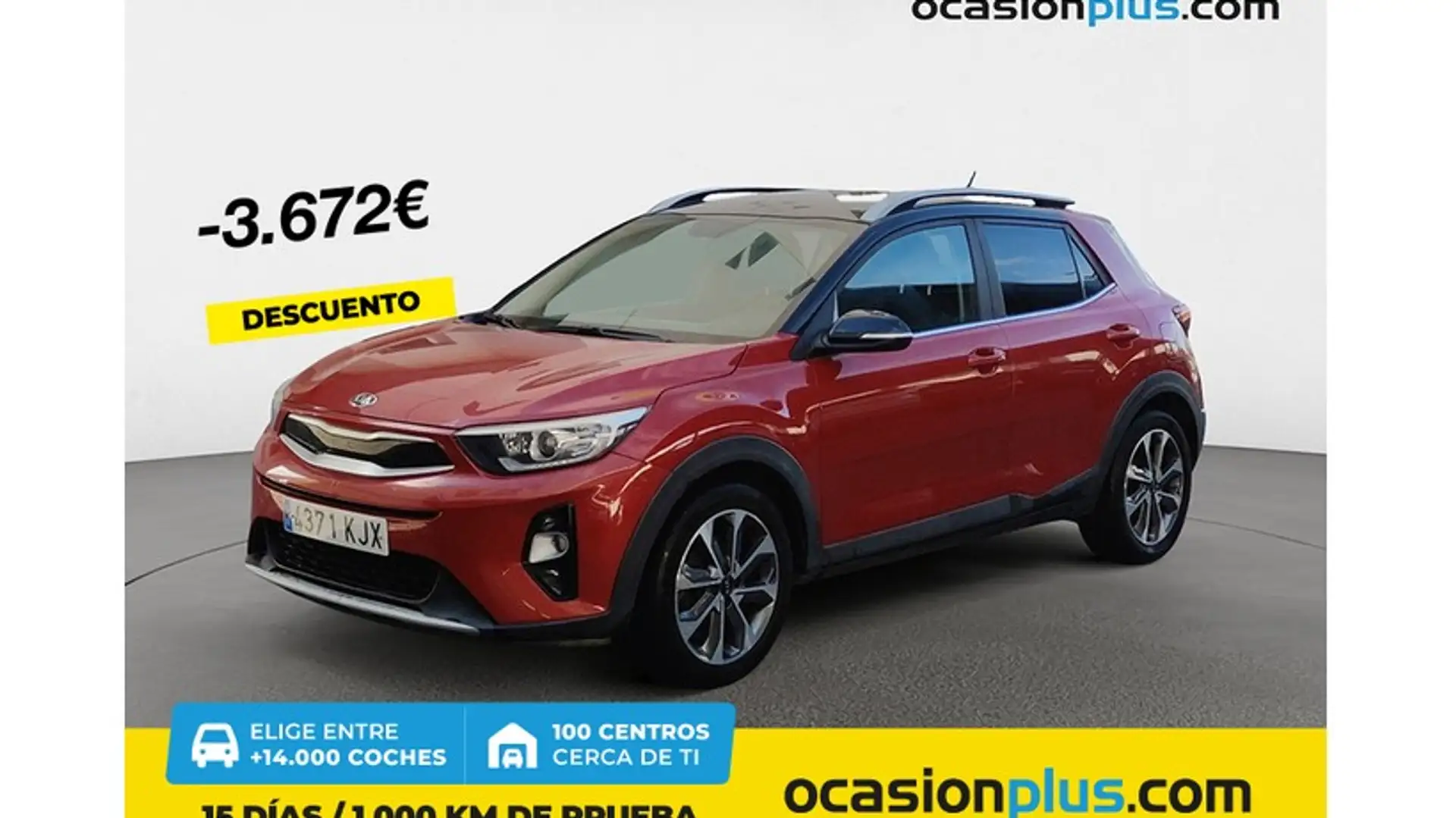 Kia Stonic 1.0 T-GDi Eco-Dynamic Drive 120 Rojo - 1
