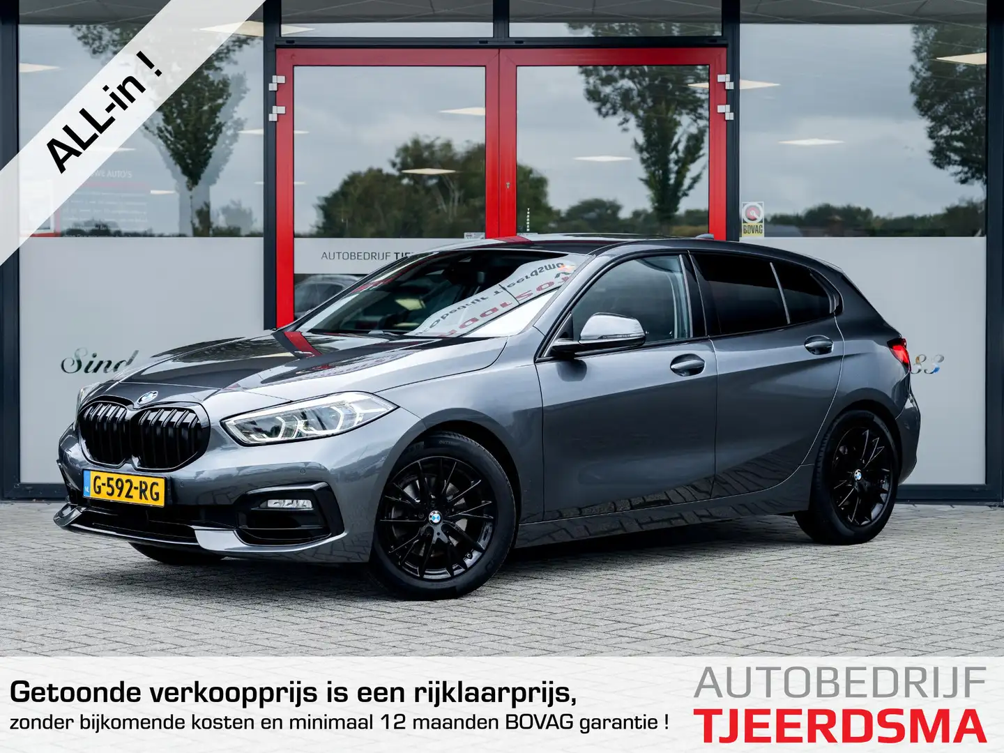 BMW 118 1-serie 118i Executive Sport | Origineel Nederland Grijs - 1