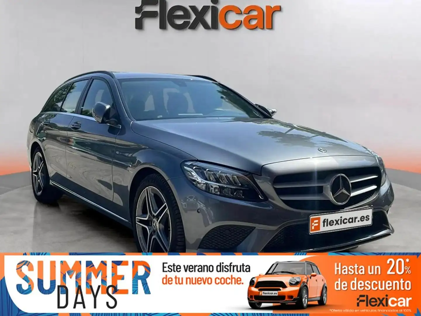 Mercedes-Benz C 180 180d Gris - 1