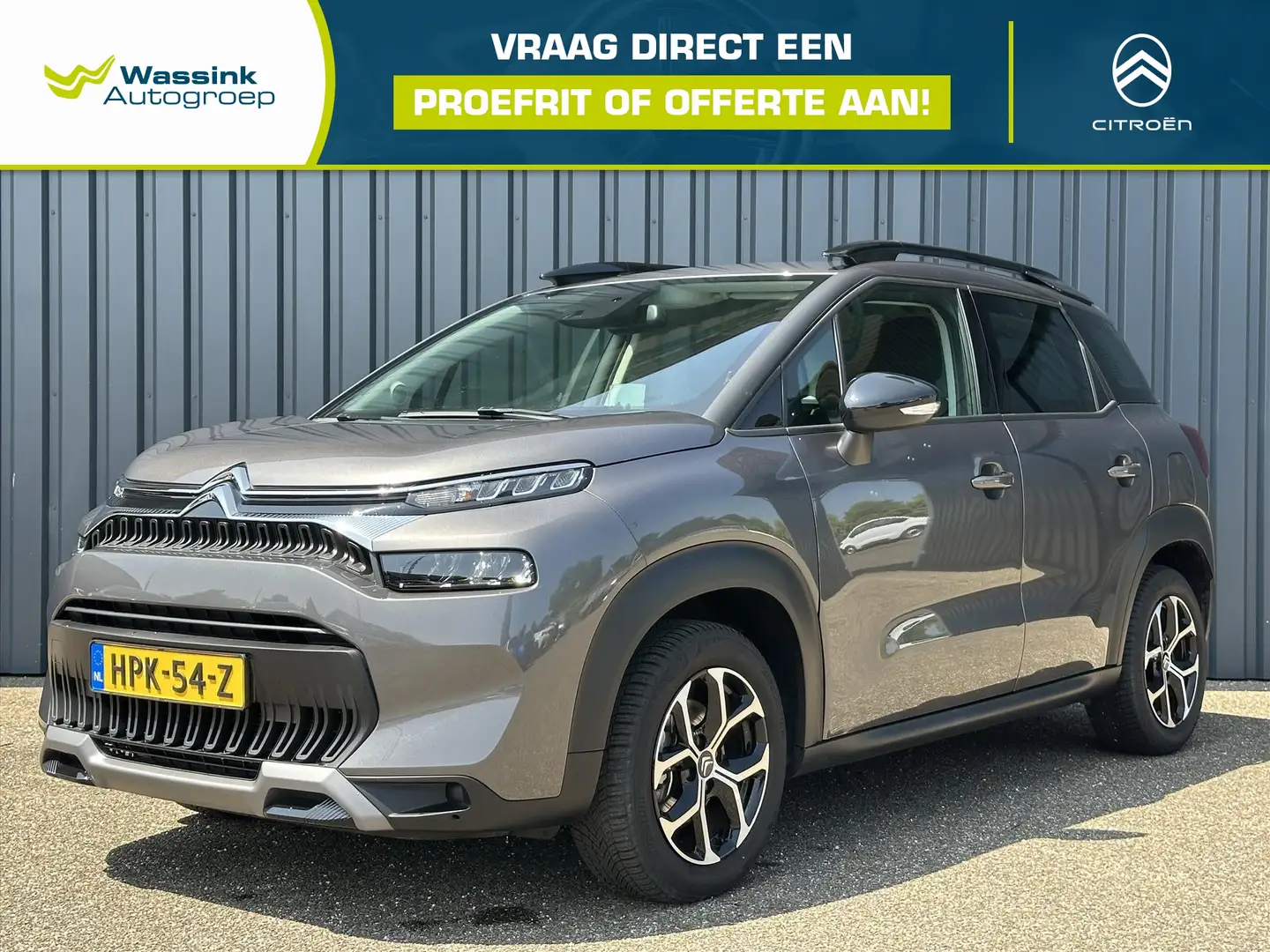Citroen C3 Aircross 1.2 Turbo 110pk Max Head Up Display | DAB | Naviga Grigio - 1