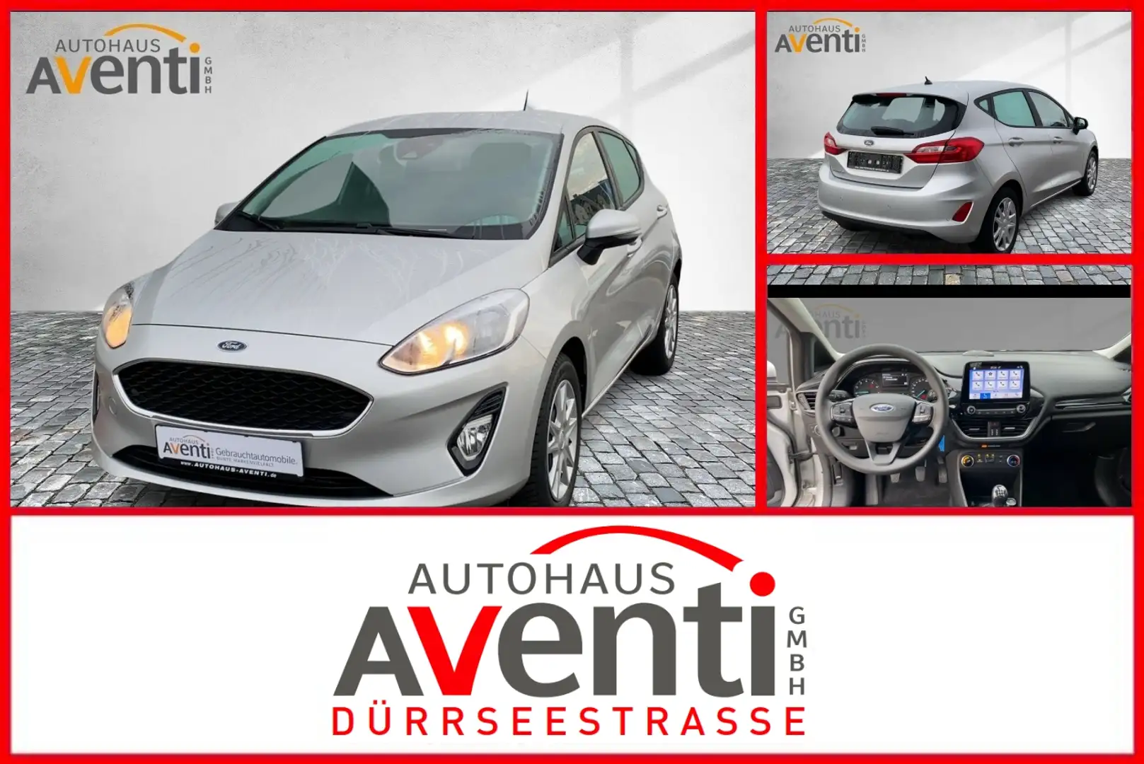 Ford Fiesta 1.1 Cool & Connect *Navi*PDC*Lane Assist* Argento - 1