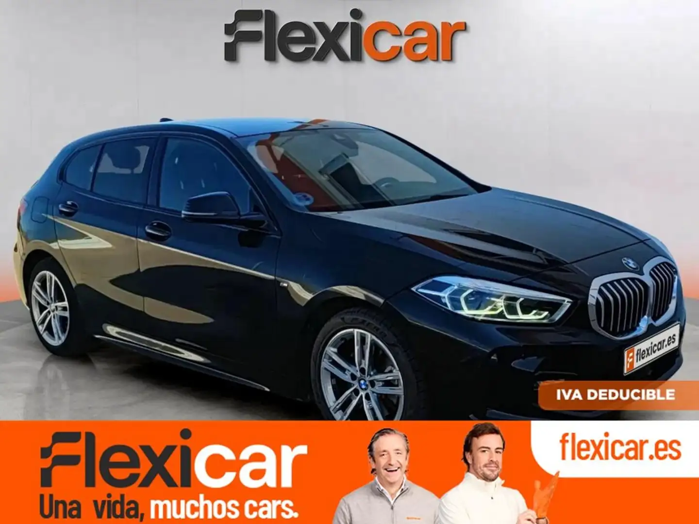 BMW 118 118d Noir - 1