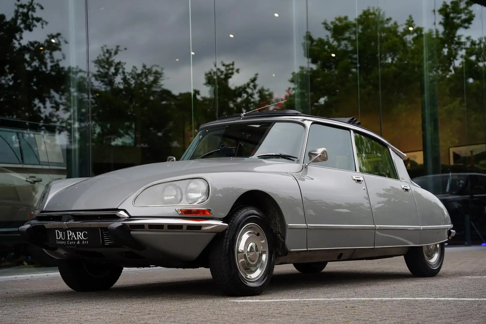 Citroen DS 23 Pallas Opendak Elektrisch Grau - 1