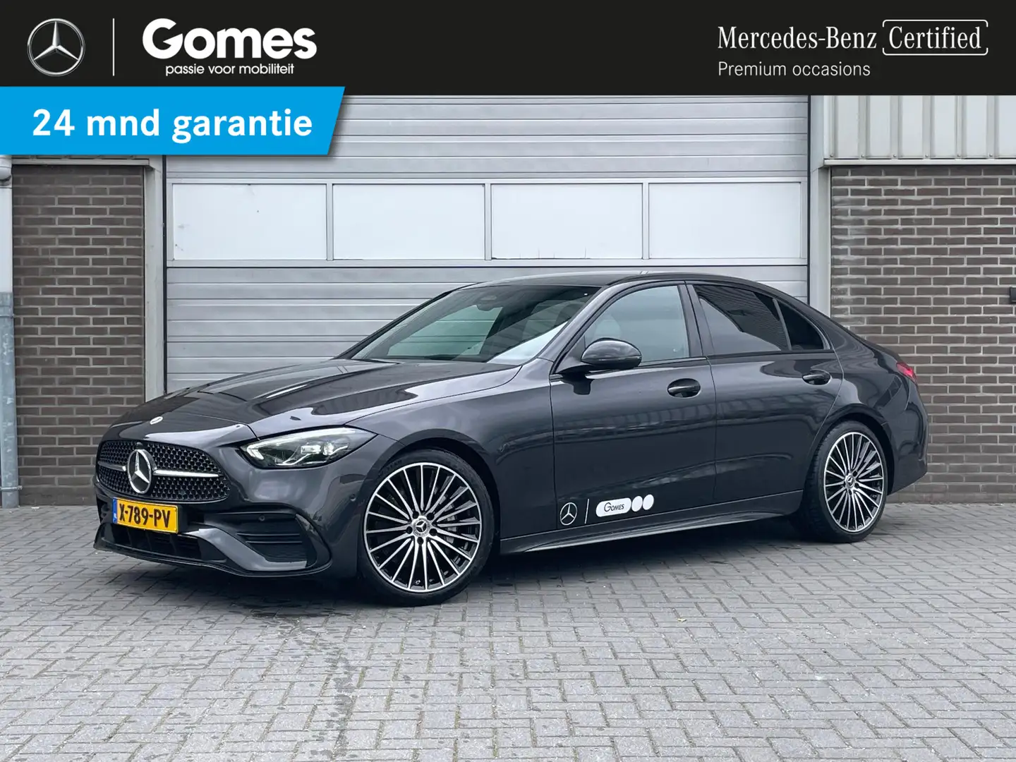 Mercedes-Benz C 180 AMG Line | Night Pakket | Apple CarPlay | Android Grau - 1