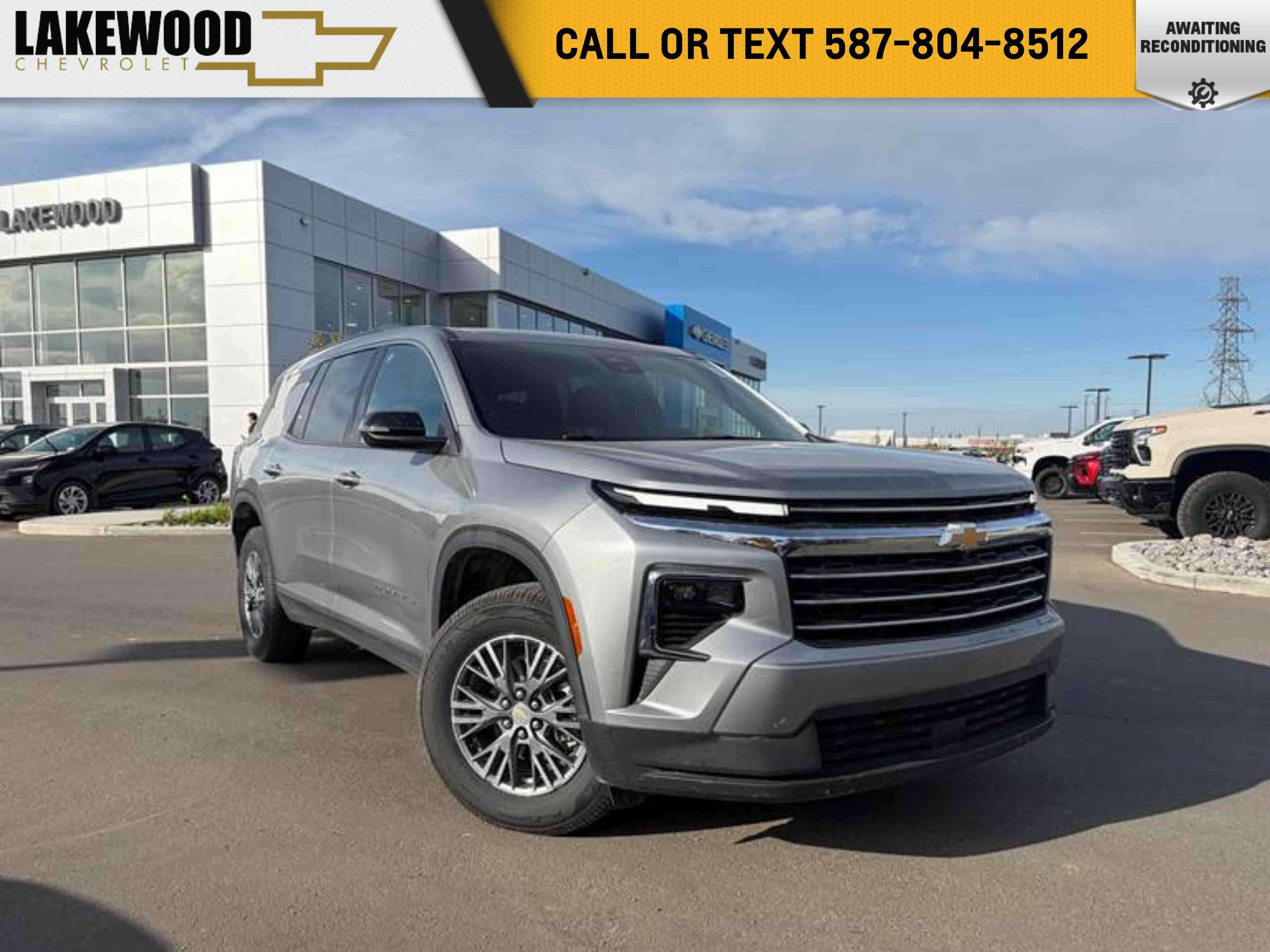2026 Chevrolet Traverse LT 2LT AWD 2.5T 7 Passenger | Heated Leather Bucket Seats