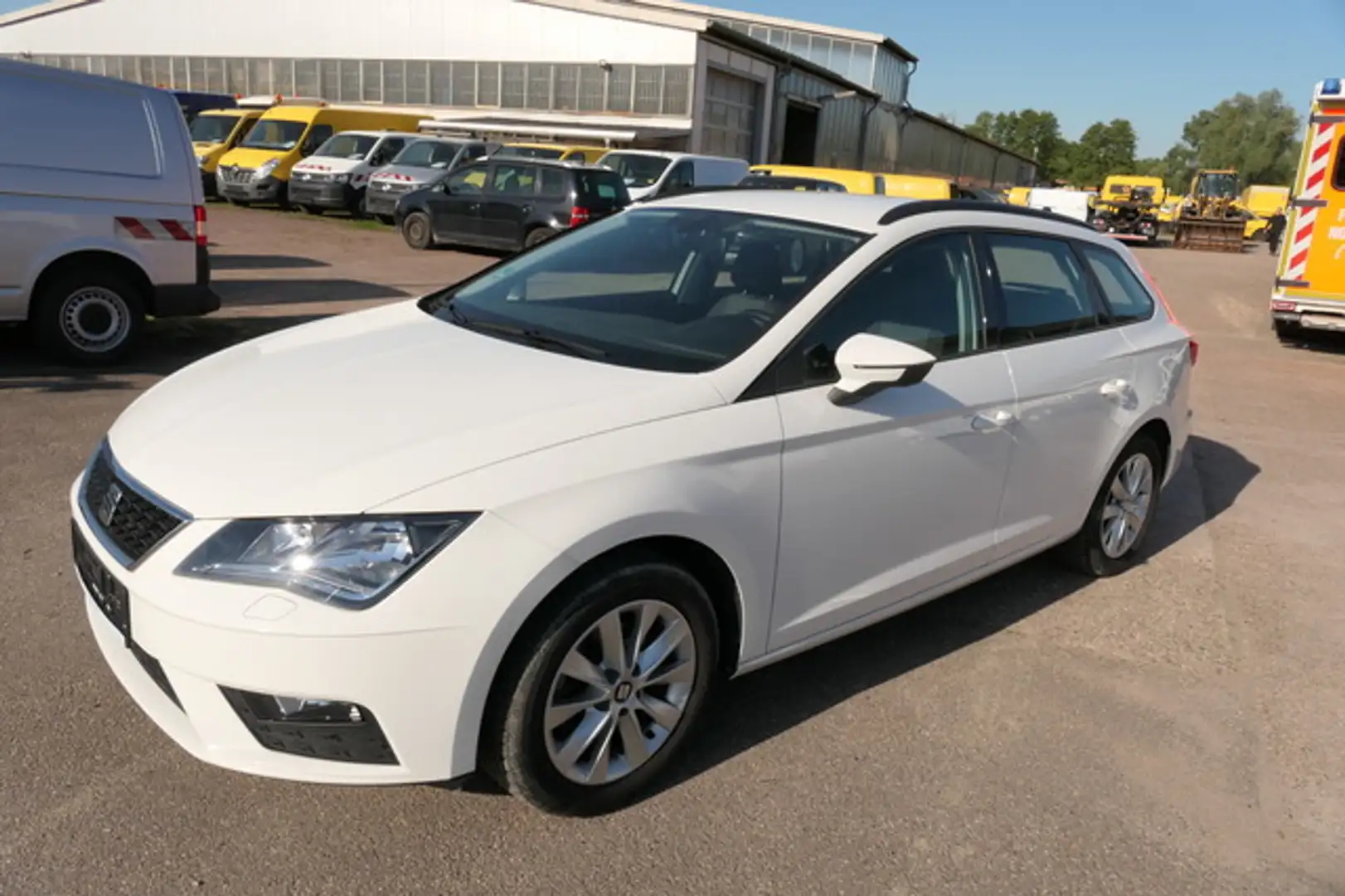 SEAT Leon ST 1.5 TGI Bivalent Benzin/CNG KLIMA Blanc - 1