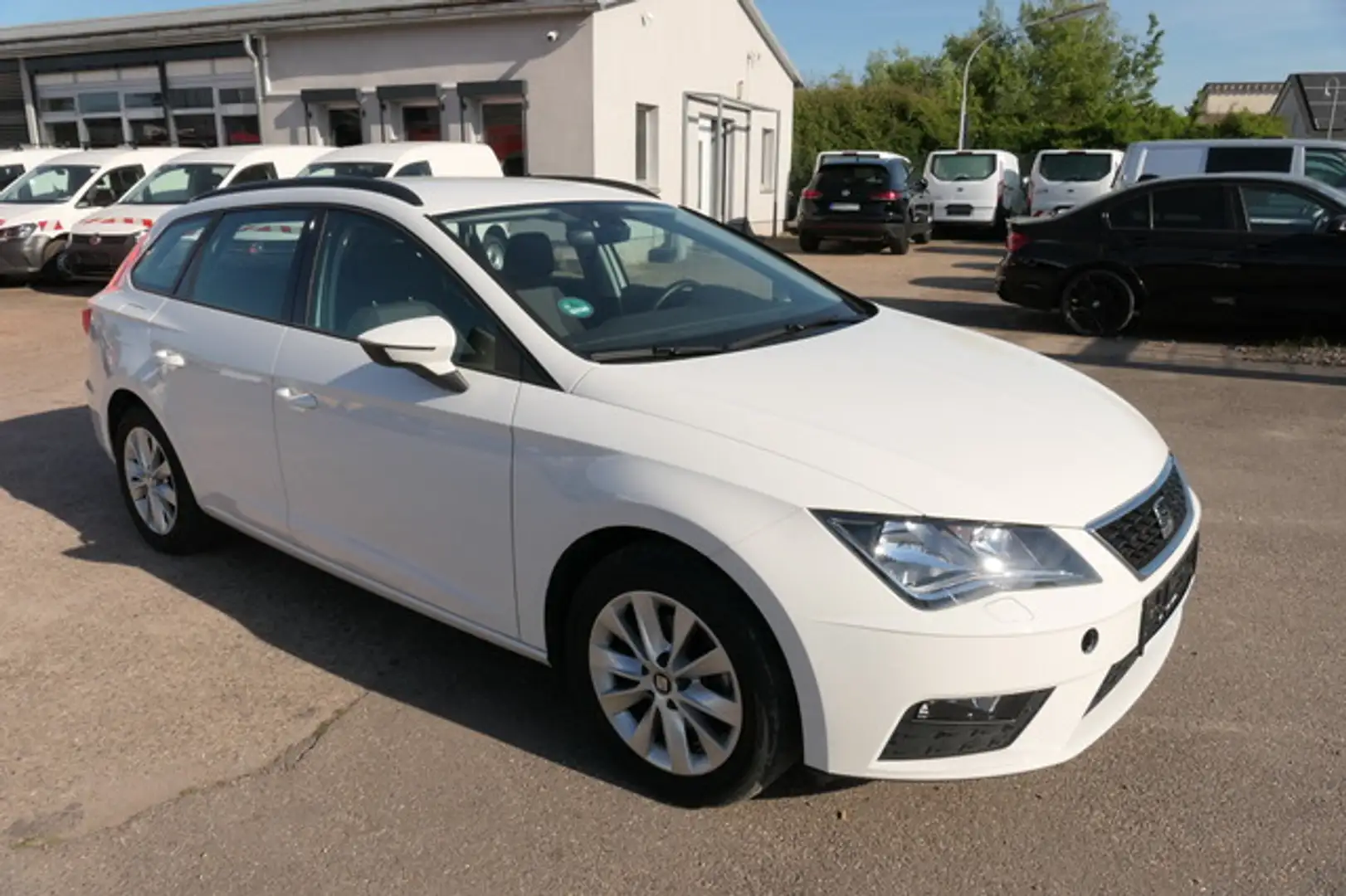 SEAT Leon ST 1.5 TGI Bivalent Benzin/CNG KLIMA Blanc - 2