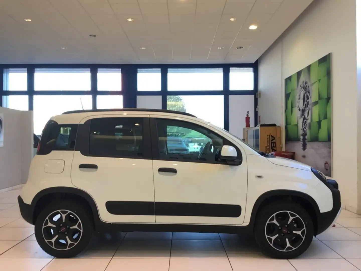 Fiat Panda Panda Cross 1.0 FireFly S&S Hybrid MY24 STK Blanc - 2
