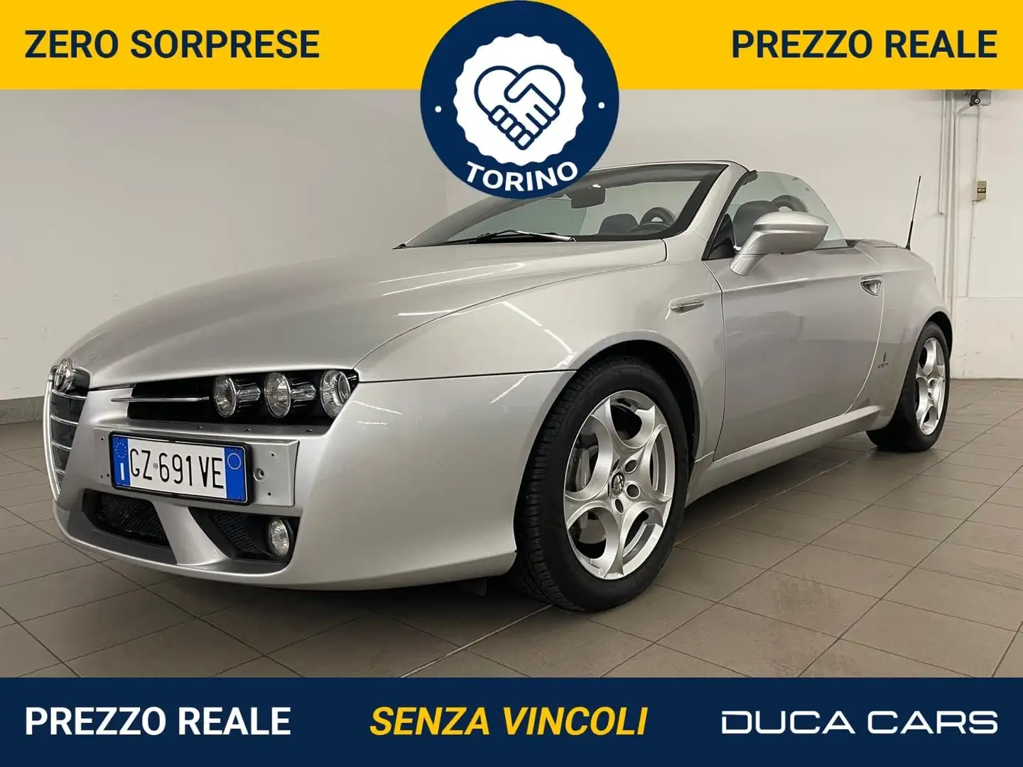 Alfa Romeo Spider Spider 3.2 JTS V6 Q4 Exclusive Grigio - 1