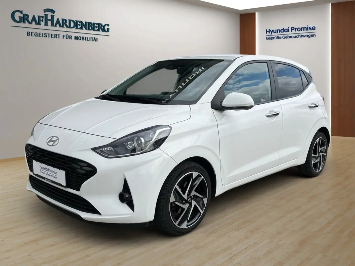 Hyundai i10 FL 1.2 A/T 2WD Prime Smart Key Weiß - 1