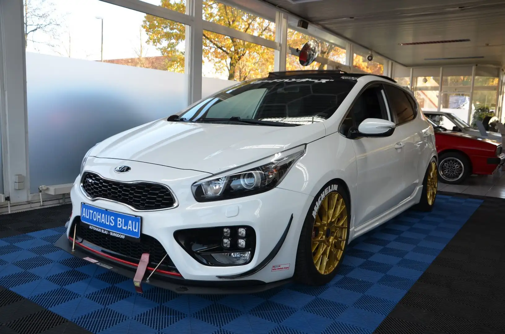 Kia Ceed / cee'd Ceed 1.6 T-DGI GT-Track *PANORAMA*ERST 94TKM!1HD Blanc - 1