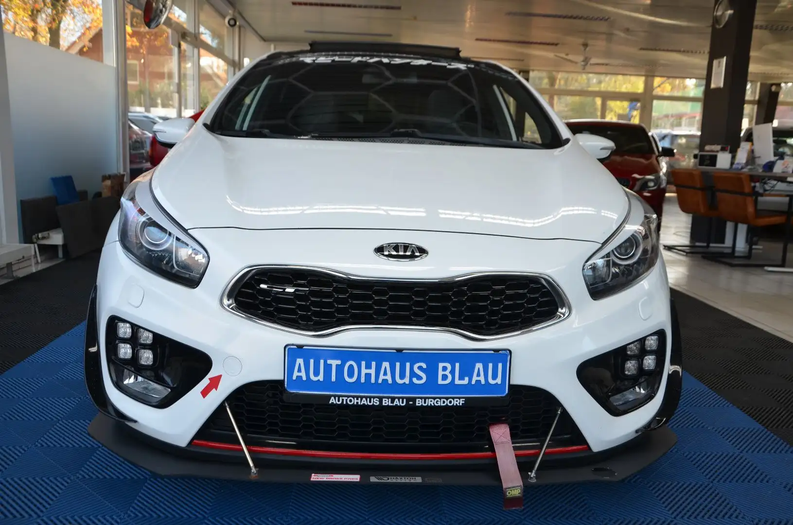 Kia Ceed / cee'd Ceed 1.6 T-DGI GT-Track *PANORAMA*ERST 94TKM!1HD Blanc - 2