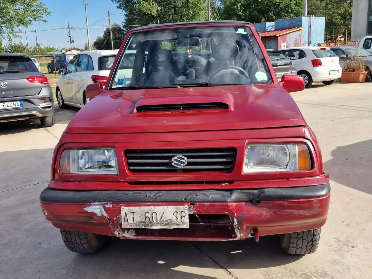 Suzuki Vitara 1.9 diesel 3 porte  jlx MECCANICA OK Roşu - 2