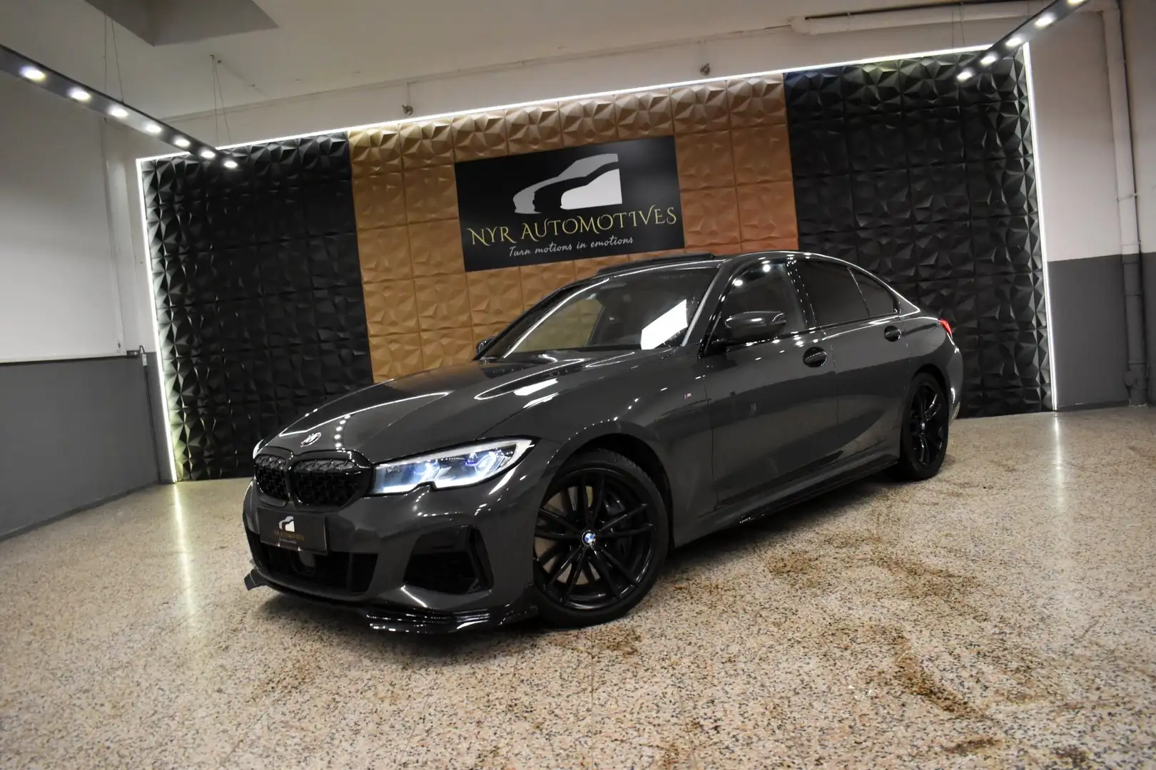BMW 340 M340ix M-PERFORMANCE, 1.HAND, SHD, LASER, HUD, ACC Gris - 1