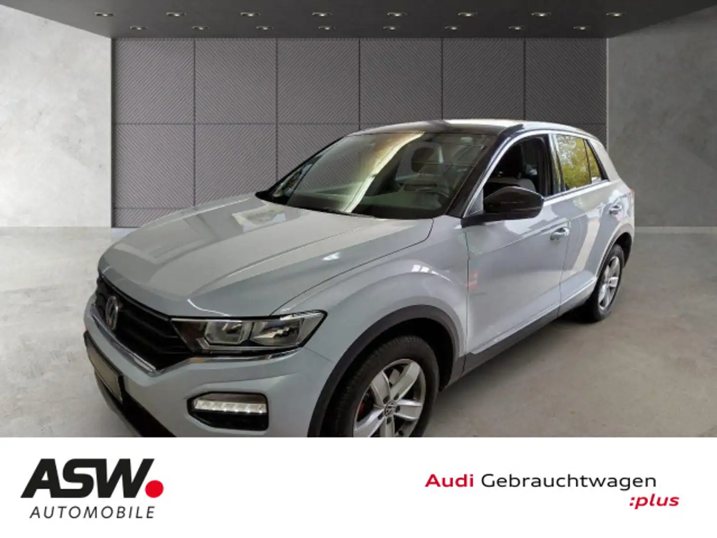 Volkswagen T-Roc Sport 1.5 TSI DSG Navi Klimaauto SHZ Silber - 1