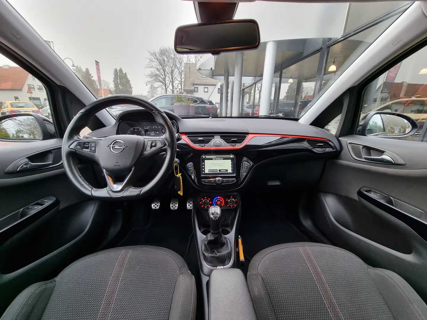 Opel Corsa 1.0 Turbo OPC Line | Black Edition | Navi | Carpla Černá - 2