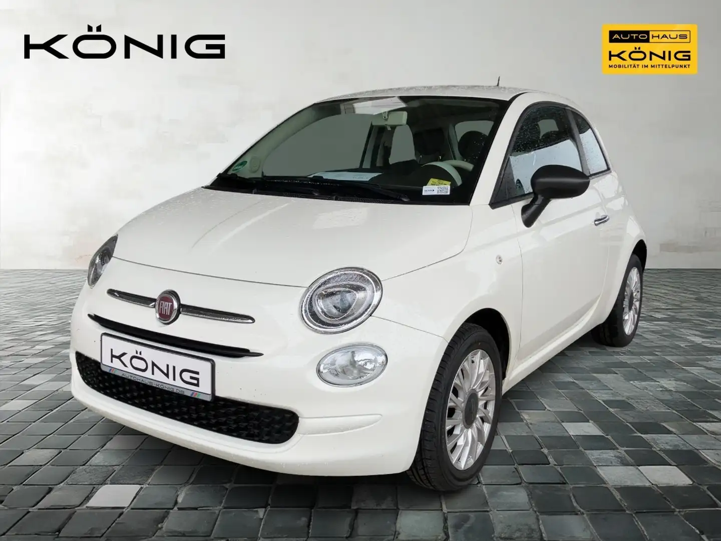 Fiat 500 MY23 1.0 GSE Klima & Sound Weiß - 1