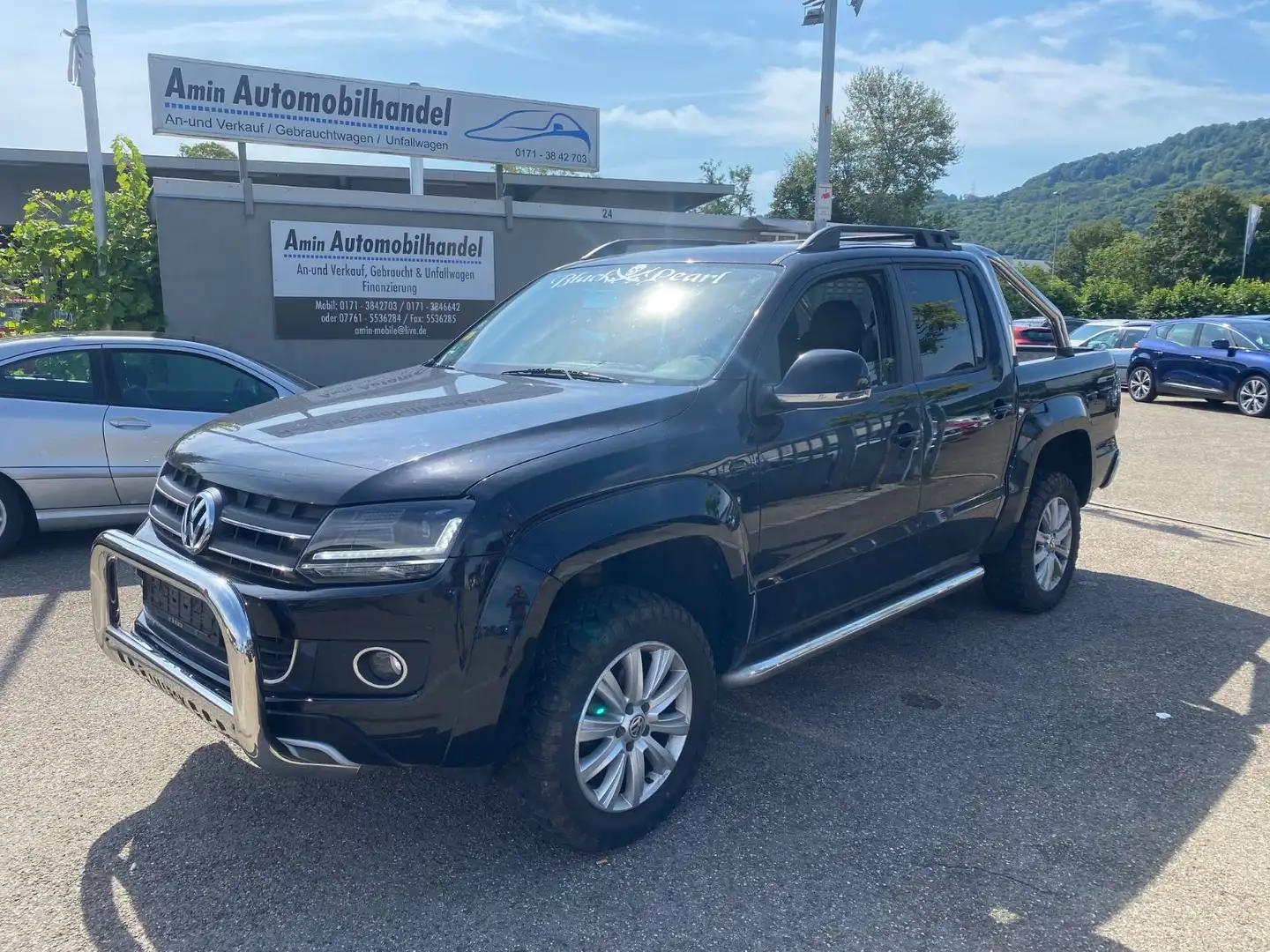 Volkswagen Amarok Highline DoubleCab 4Motion Siyah - 1