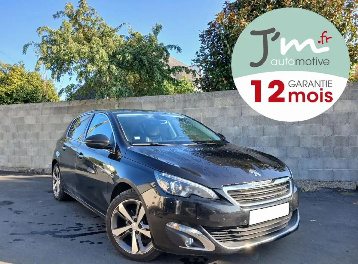 Peugeot 308 II 1.6 BlueHDI 120 Féline Noir - 2