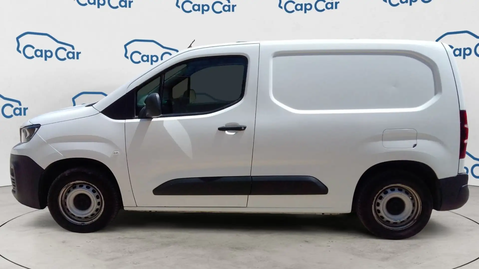 Peugeot Partner Fourgon 3 1.6 BlueHdi 100 Asphalt Blanc - 2