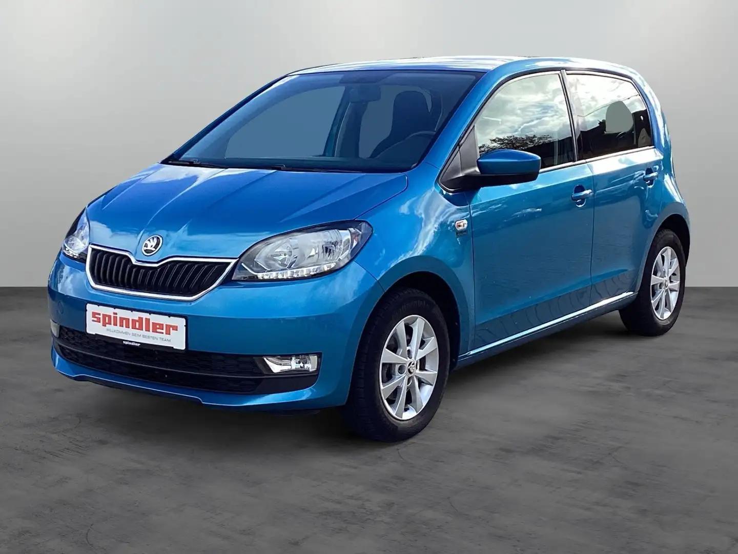 Skoda Citigo Style 1.0 TSI / PDC, SHZ, MF-Lenk., Klima Blau - 2