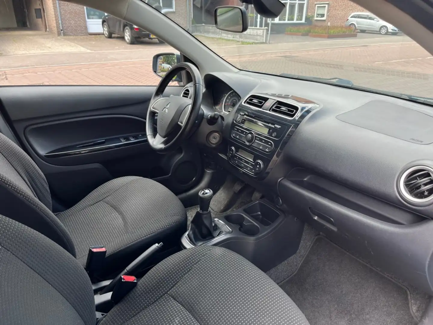 Mitsubishi Space Star 1.0 BRIGHT / AIRCO-ECC / ELEK. RAMEN / LM-VELGEN / Blauw - 2