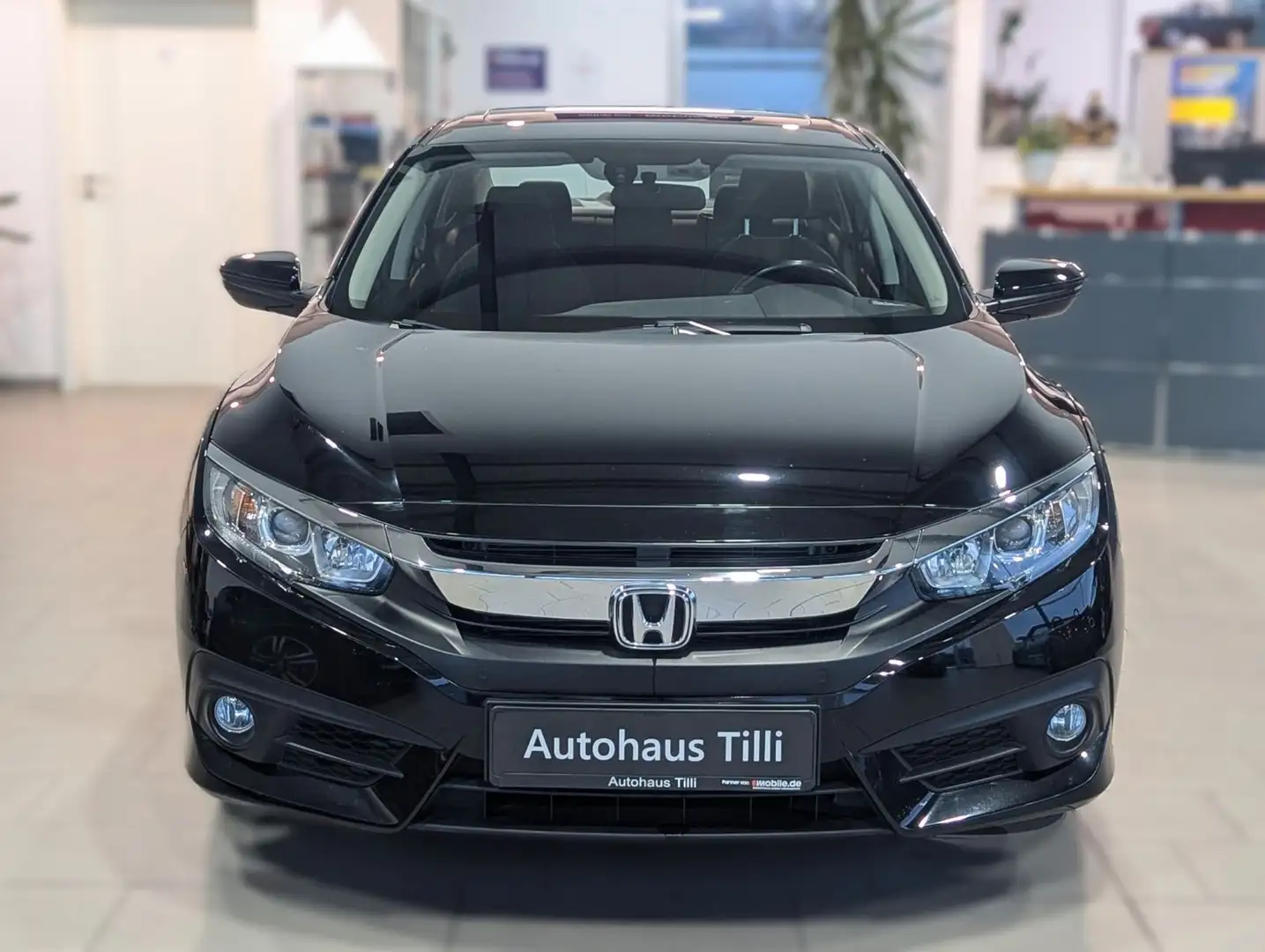 Honda Civic 1.6 Elegance Limo Aut / Schiebedach/Kamera Schwarz - 2