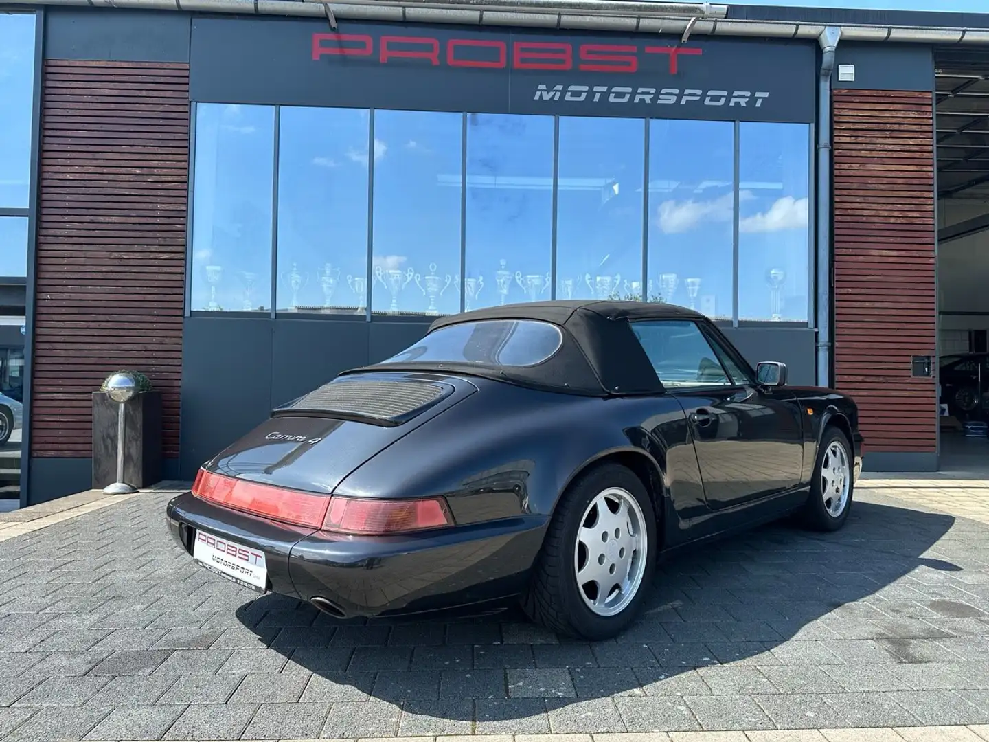 Porsche 964 911 Carrera 4 Cabriolet Schwarz - 2