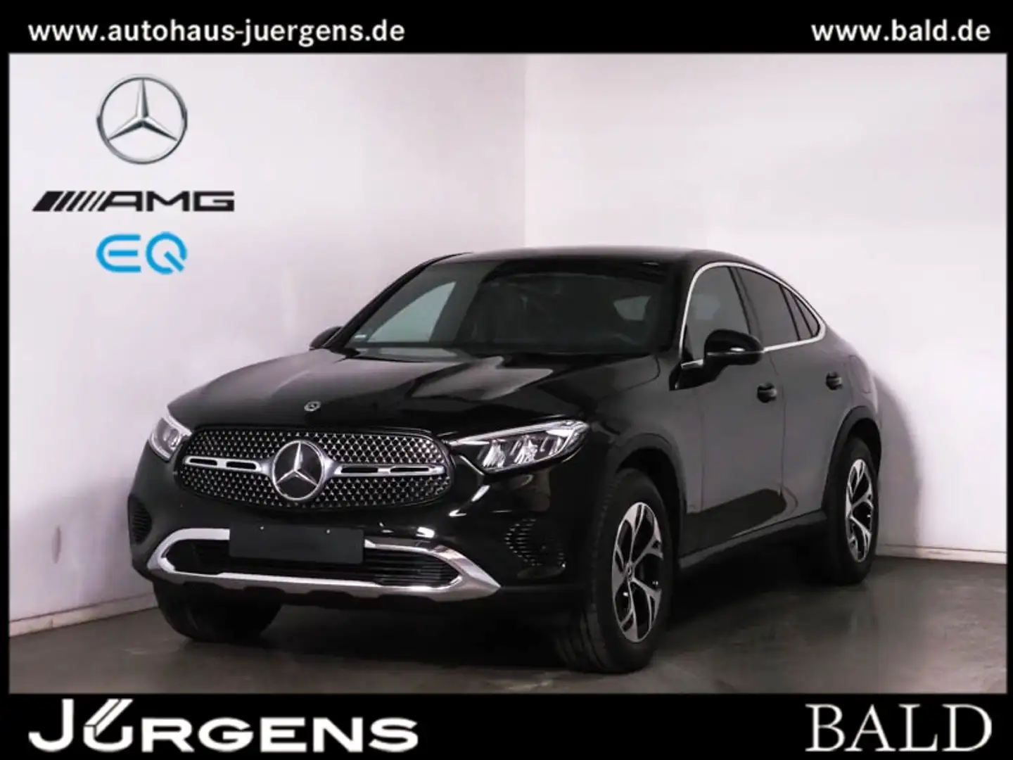 Mercedes-Benz GLC 300 de 4M Coupé Avantgarde/LED/Memory/Easy-P Schwarz - 2