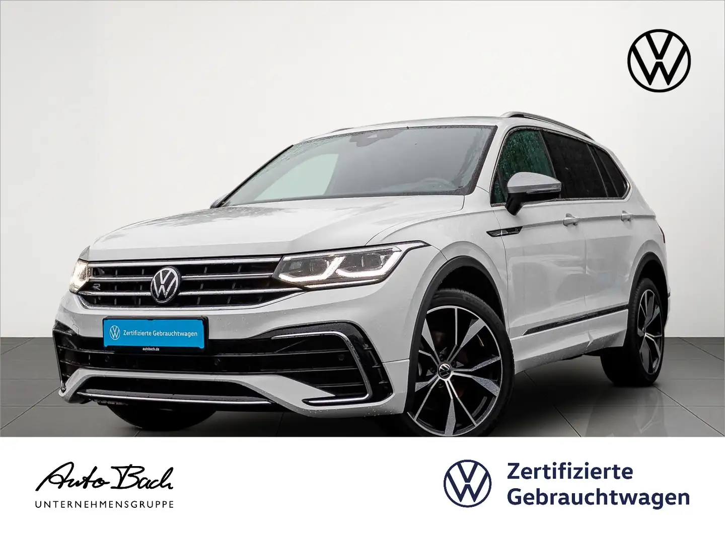 Volkswagen Tiguan Allspace 2.0 TDI DSG R-Line 4Motion, LED- Weiß - 1