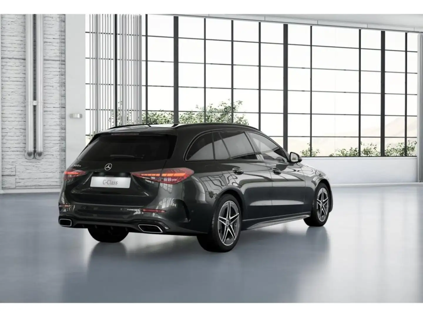 Mercedes-Benz C 300 e T AMG-Sport/Pano/Night/360/Memo/Distr/18 Grau - 2