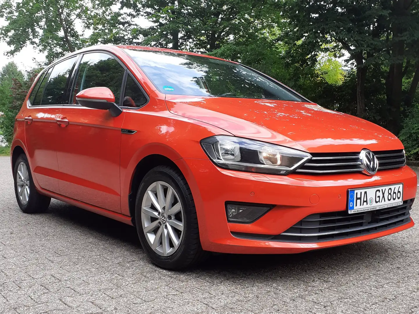 Volkswagen Golf Sportsvan Golf Sportsvan 2.0 TDI Orange - 1