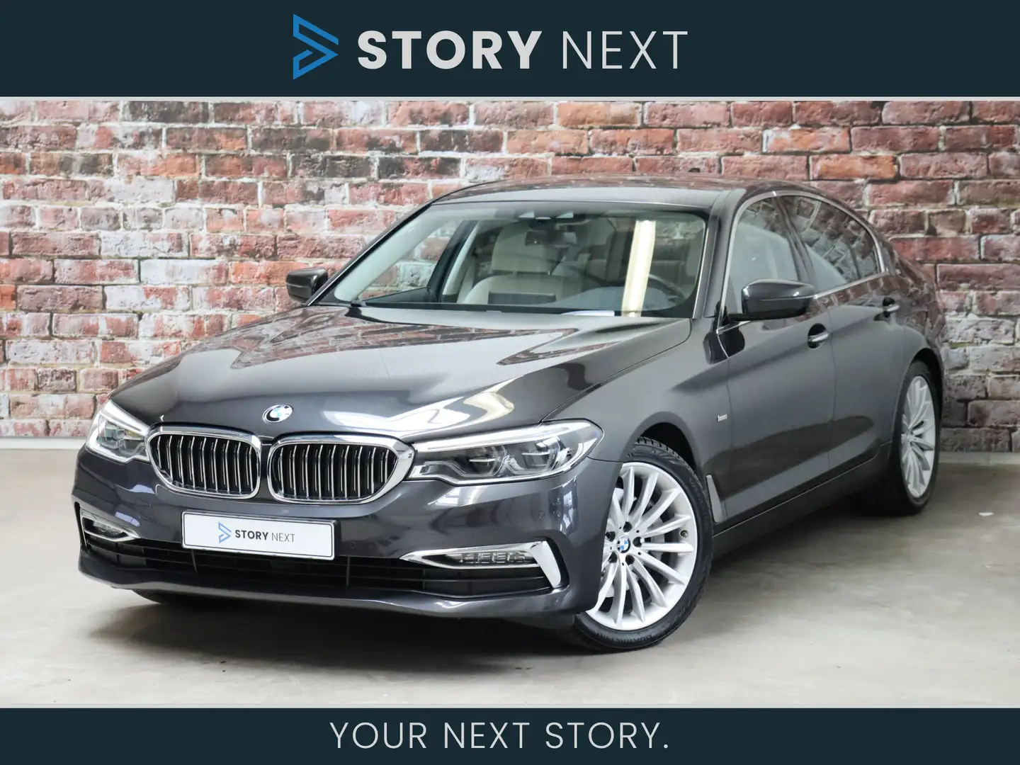 BMW 530 5 Serie Sedan 530i High Executive Luxury Line Auto Gris - 1